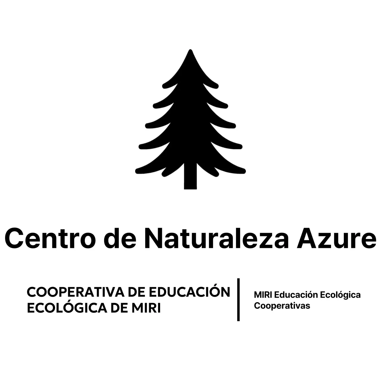 Diseño impresionante con ilustraciones de árboles y tipos de letra sólidos