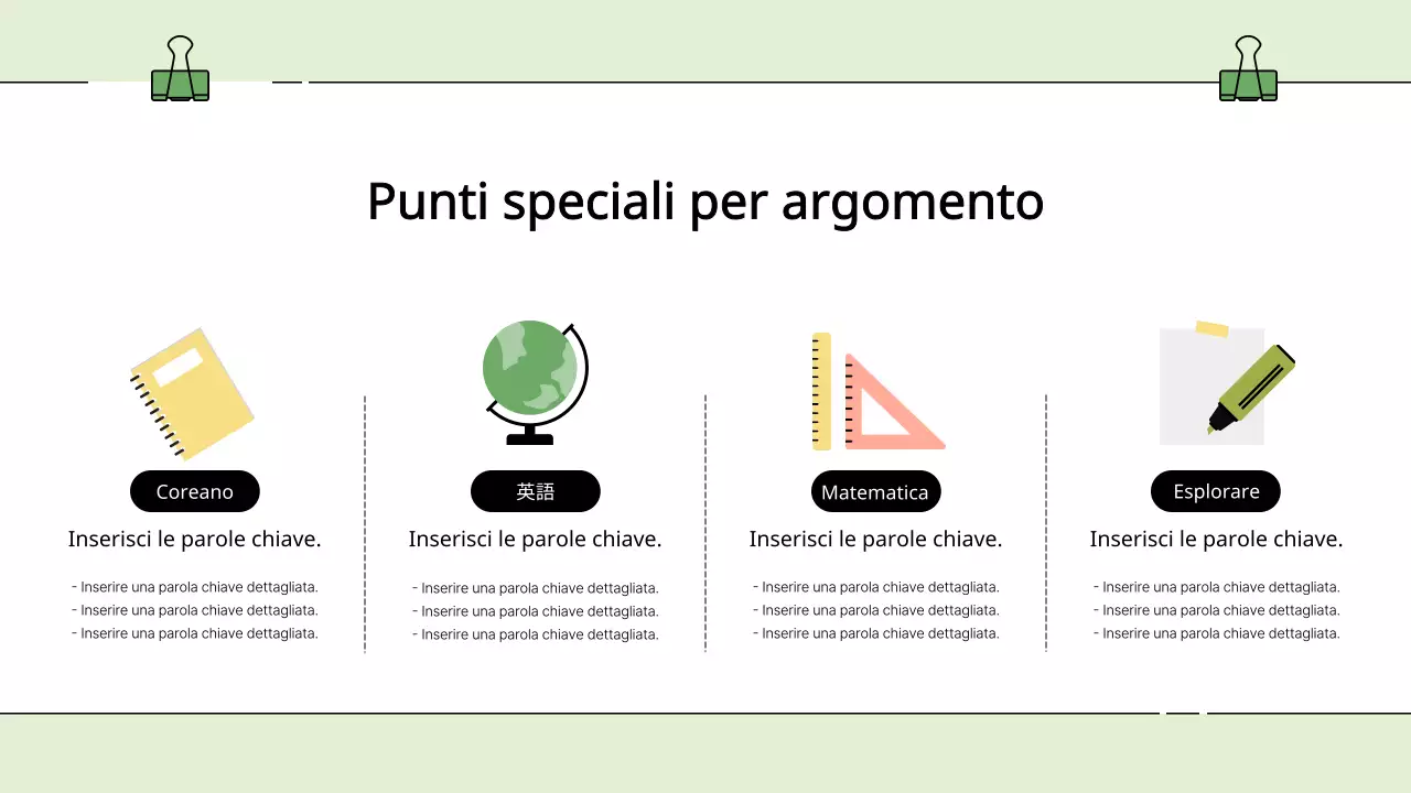 Promuovete gli speciali per le vacanze scolastiche dai colori vivaci.