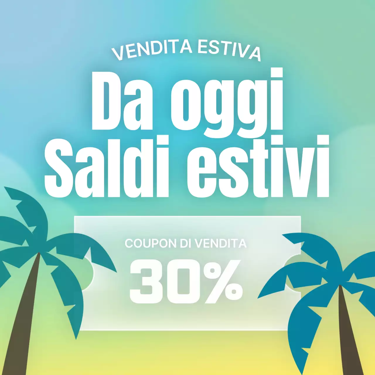 Una collezione di immagini color arcobaleno e di tendenza per l'estate