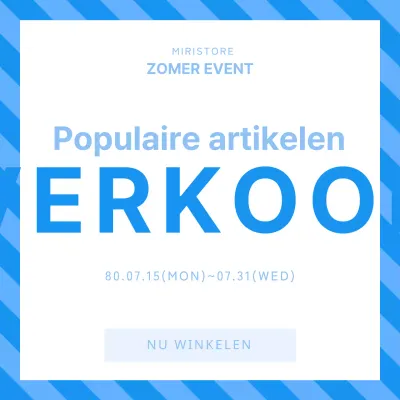 Eenvoudige blauw-witte verkoopreclame