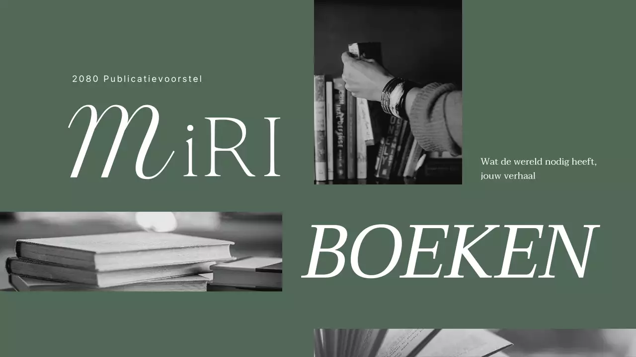 Een stijlvol boekvoorstel in kaki