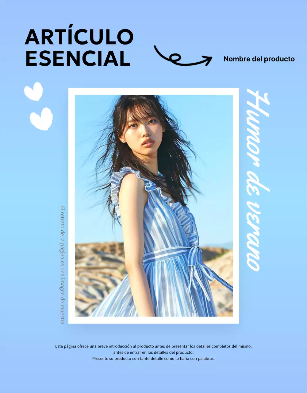 Guía de conjuntos en azul y azul claro