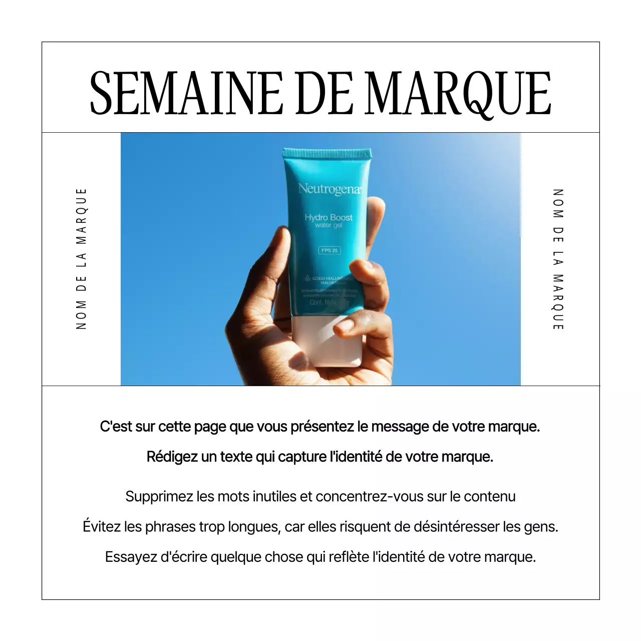 Blanc et simple, beauté estivale, marketing des marques de cosmétiques en été