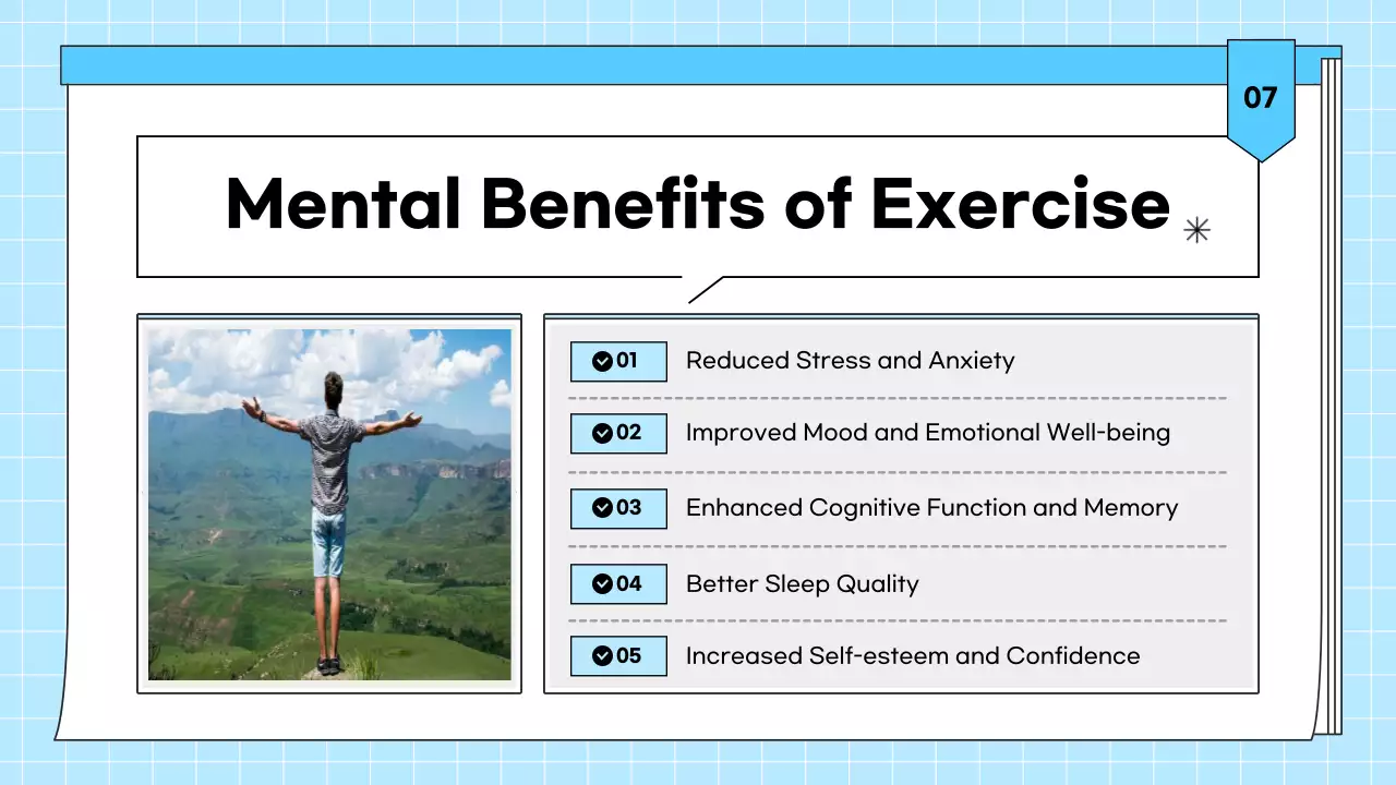 Blue Simple Fitness Guide Presentation