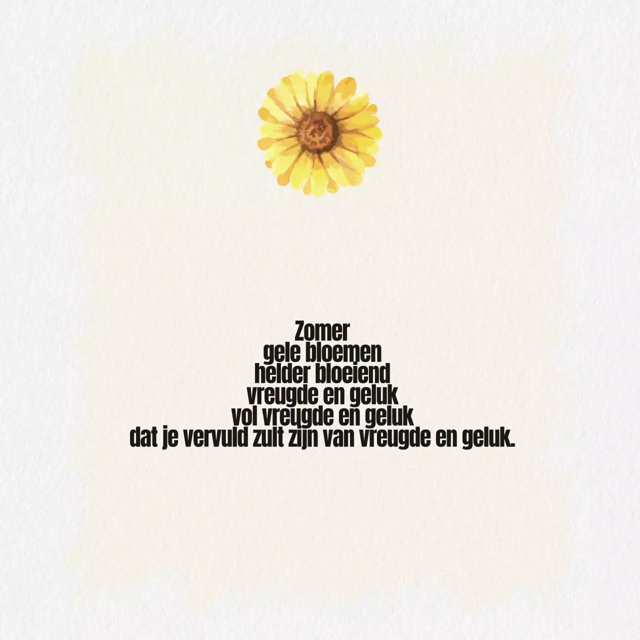 Eenvoudige kalligrafie zomergroeten collectie in lichtblauw en blauw