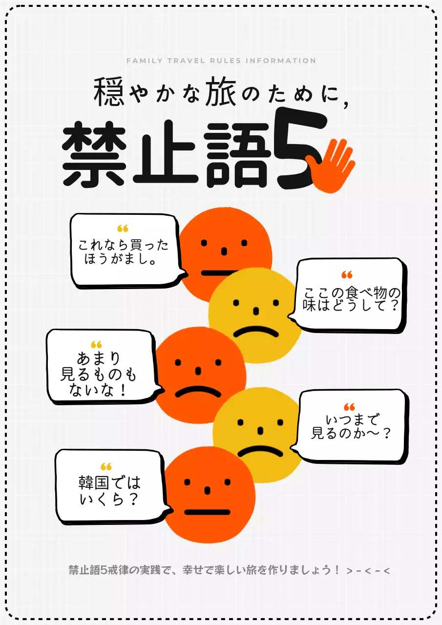 オレンジ ポップ 旅行 ポスター