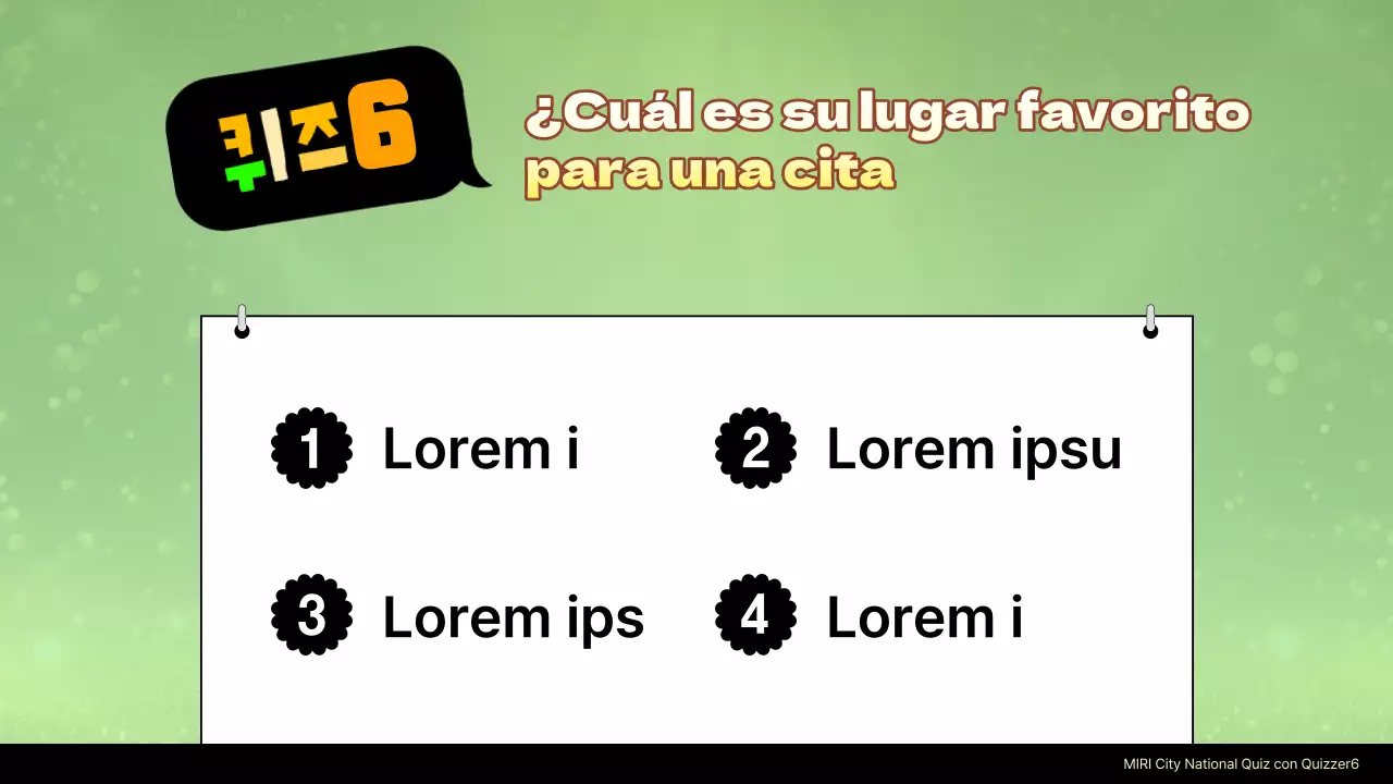 Una colección de concursos amarillos de inspiración retro