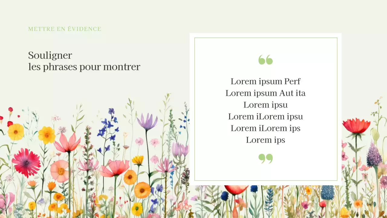 Fleurs d'été luxueuses en présentation chartreuse