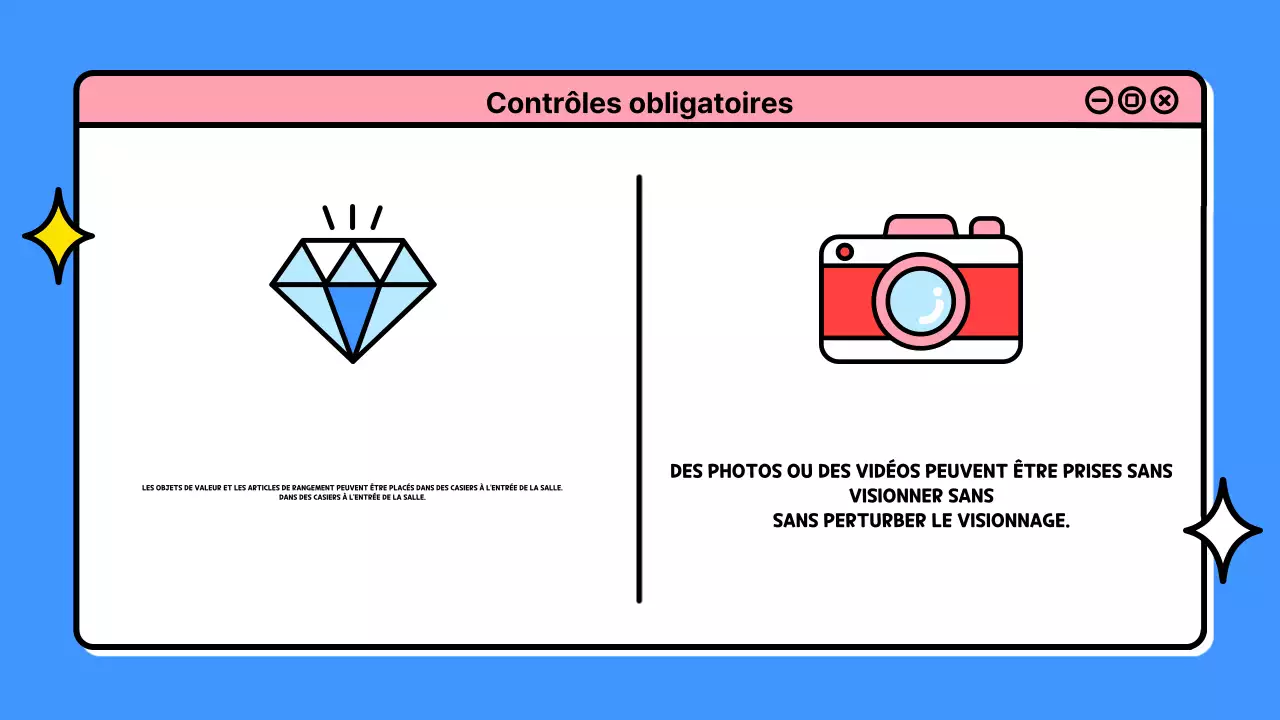 Annonce d'un festival d'été kitsch en bleu