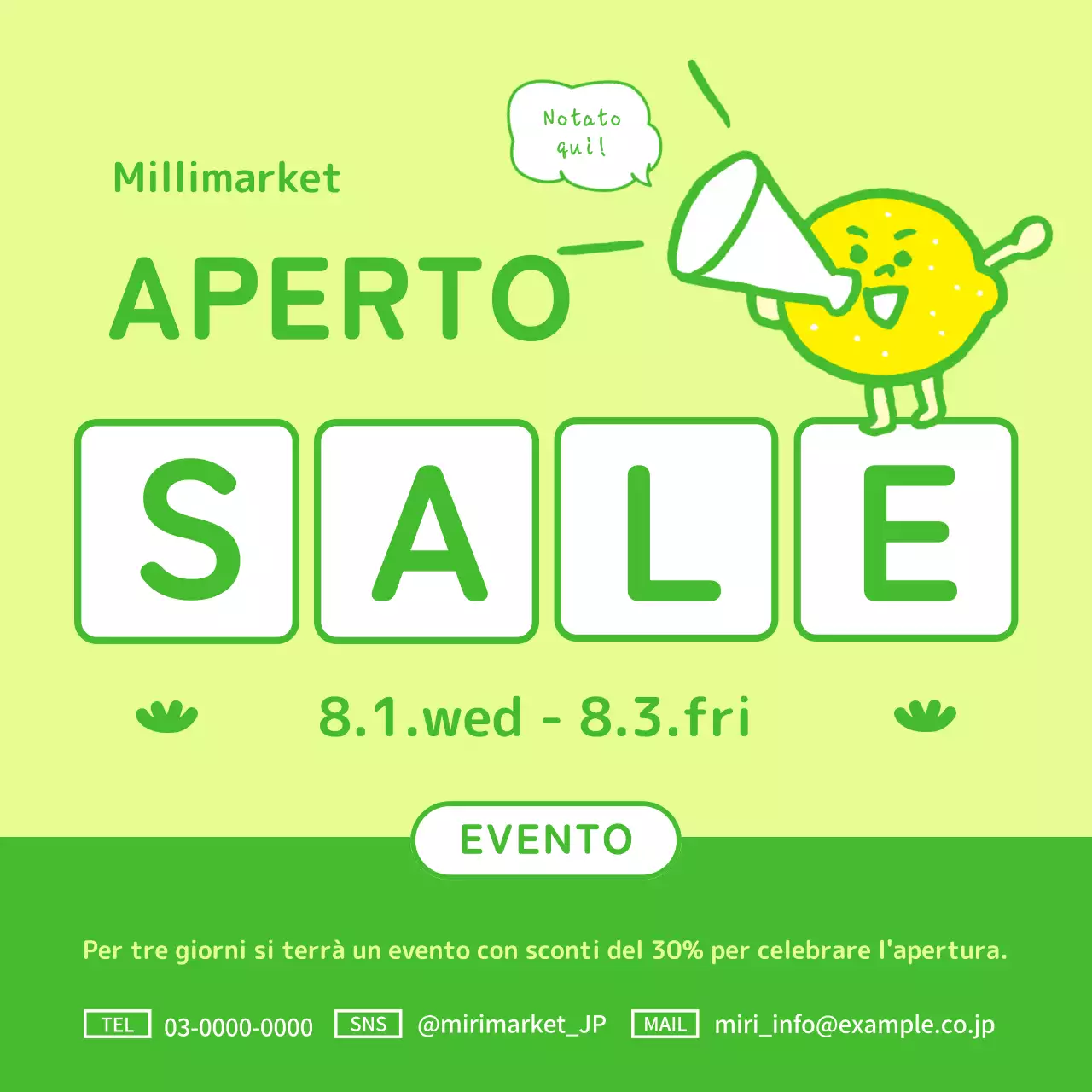 Risparmia sugli articoli kitsch verdi e giallo-verdi!