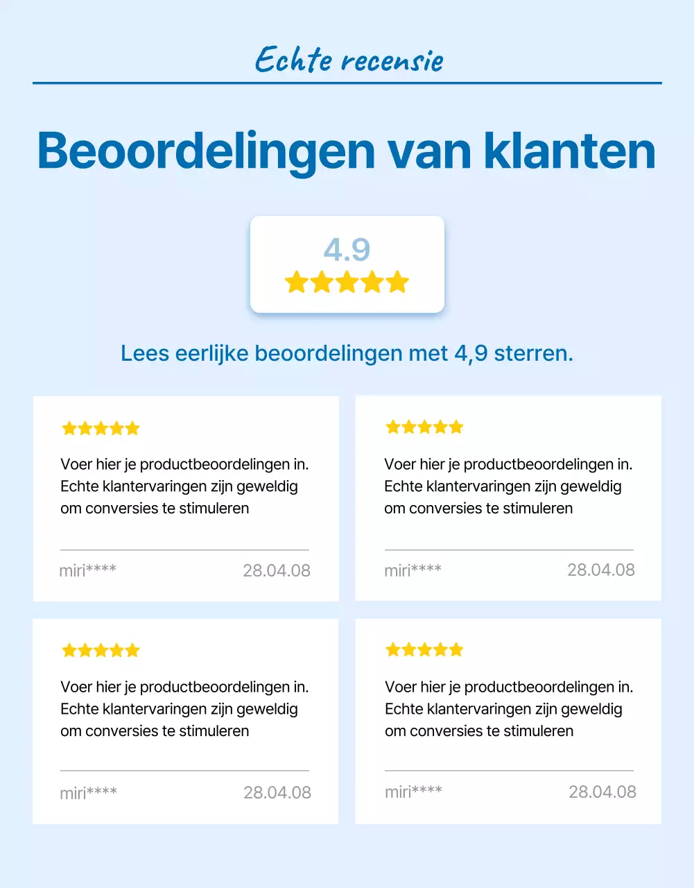 Een eenvoudige introductie tot seizoensuitverkoop in marineblauw en wit