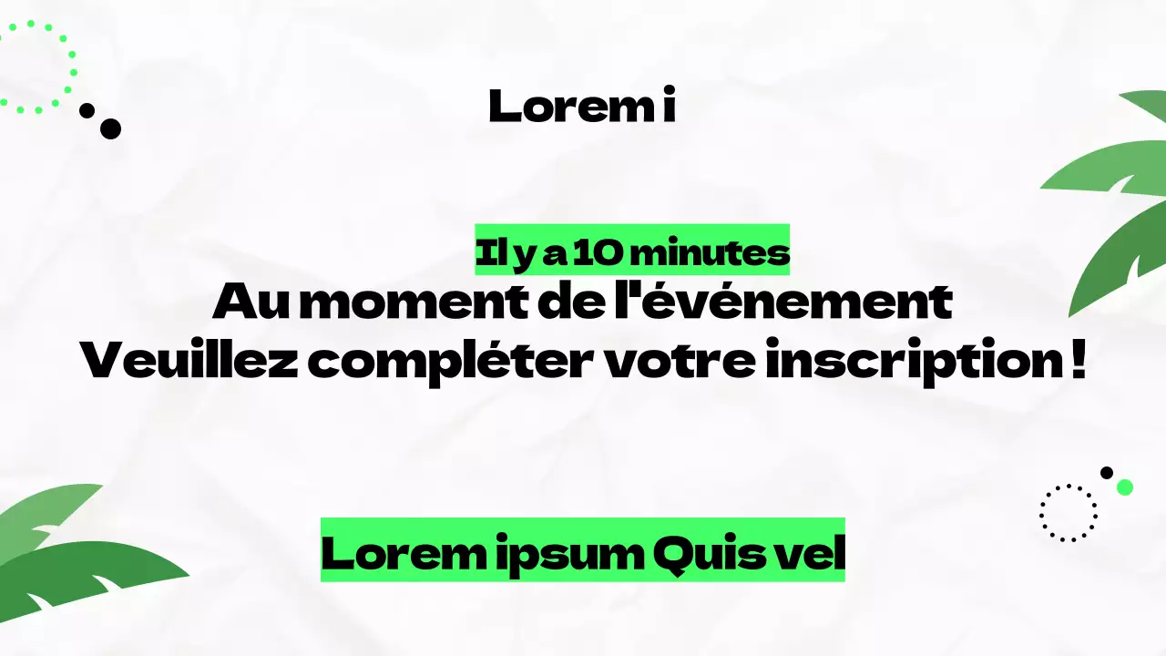 Annonces de festivals pour l'édition branchée sur fond gris