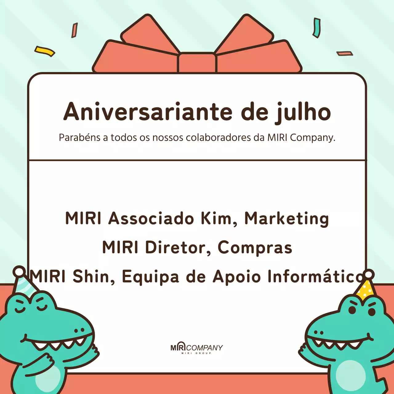 Um anúncio de feliz aniversário kitsch em verde e cor-de-rosa