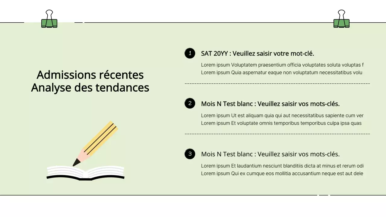 Faire la promotion des spéciaux de vacances scolaires aux couleurs vives