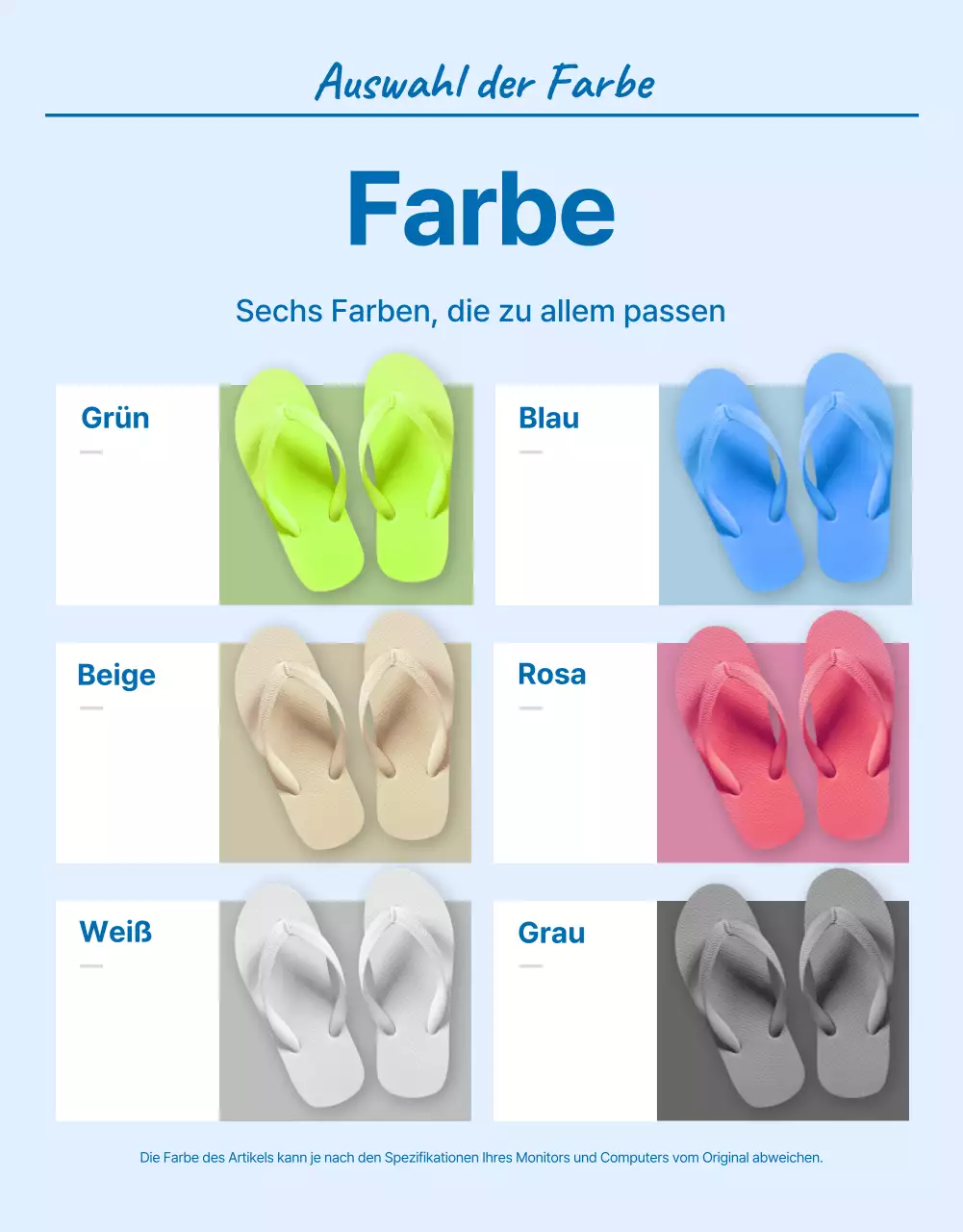 Eine einfache Einführung in den saisonalen Verkauf in Marineblau und Weiß