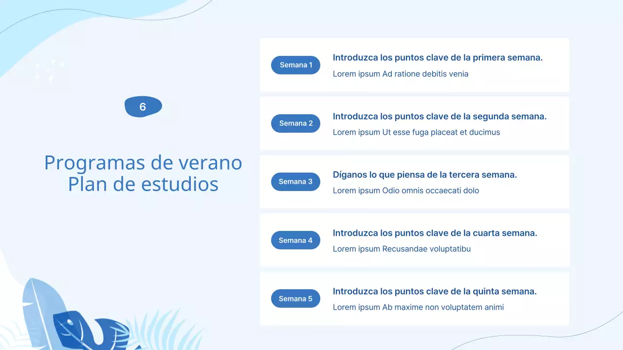Promocione los especiales de vacaciones escolares con motivos geométricos de color azul claro
