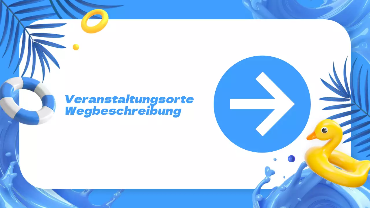 Ankündigung des Blue Summer Festivals