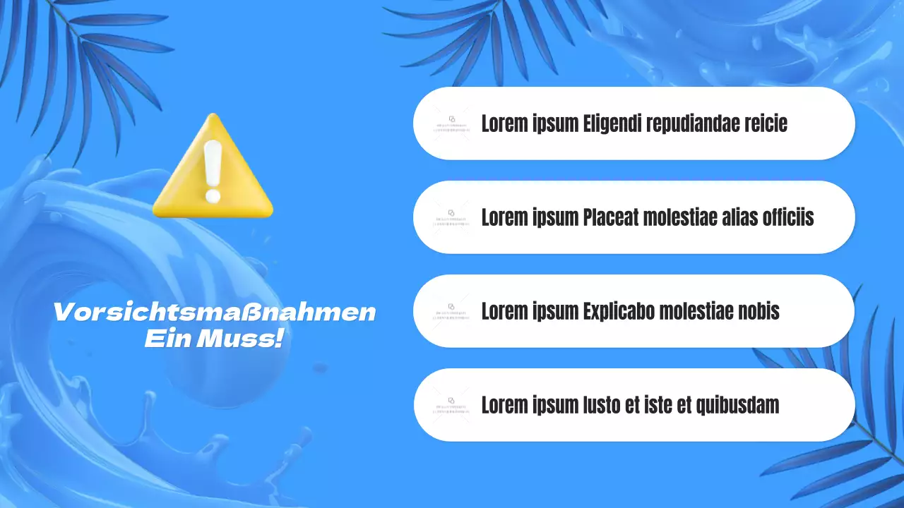 Ankündigung des Blue Summer Festivals