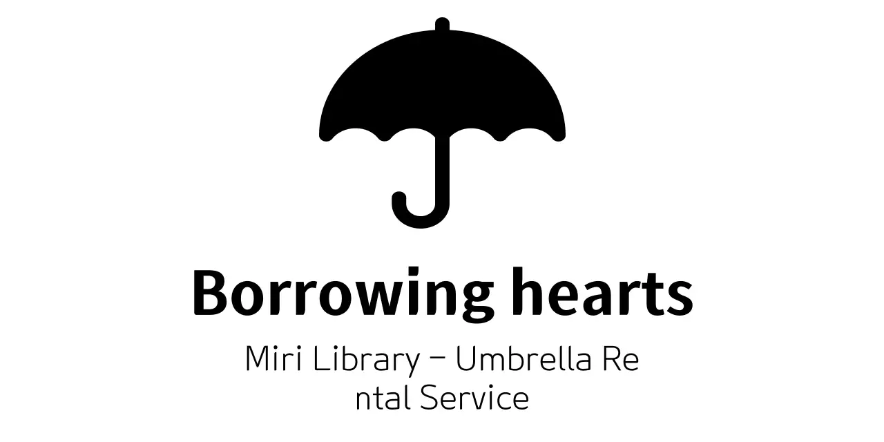Designing a rental service with an umbrella icon
