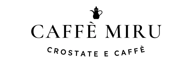 Logo di un caffè di dolci con un concetto di font inglese di classe