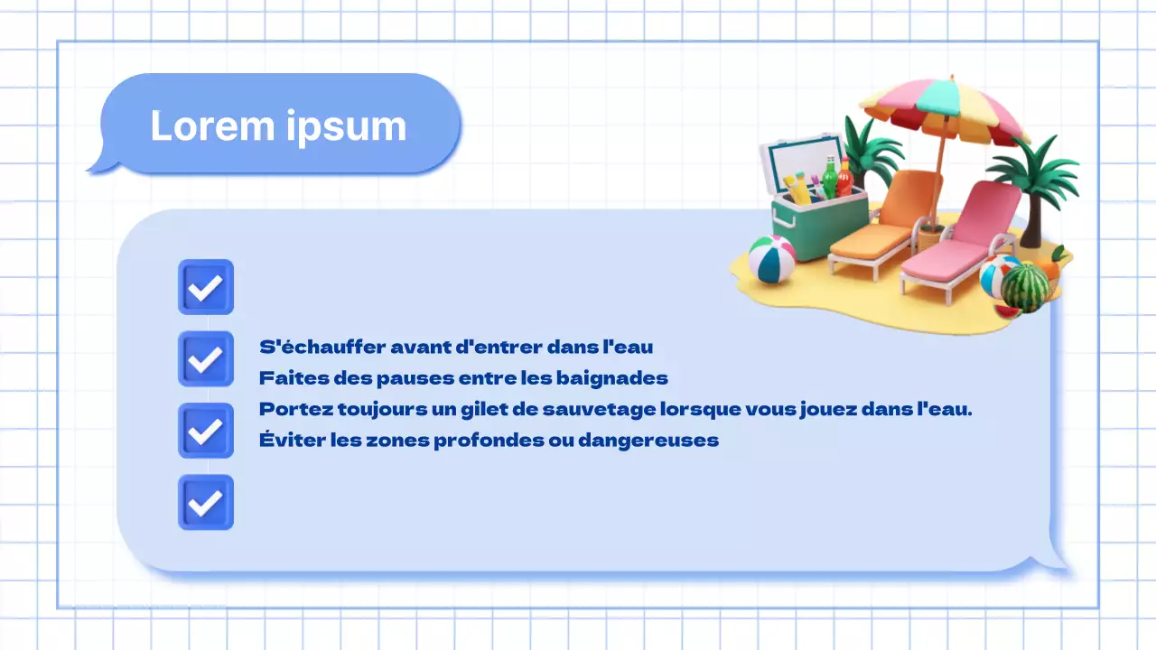 Ressources pédagogiques pour les vacances d'été en bleu et bleu clair