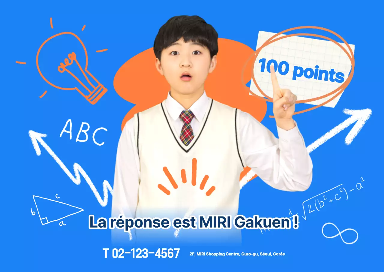 Promouvoir votre école avec un look épuré