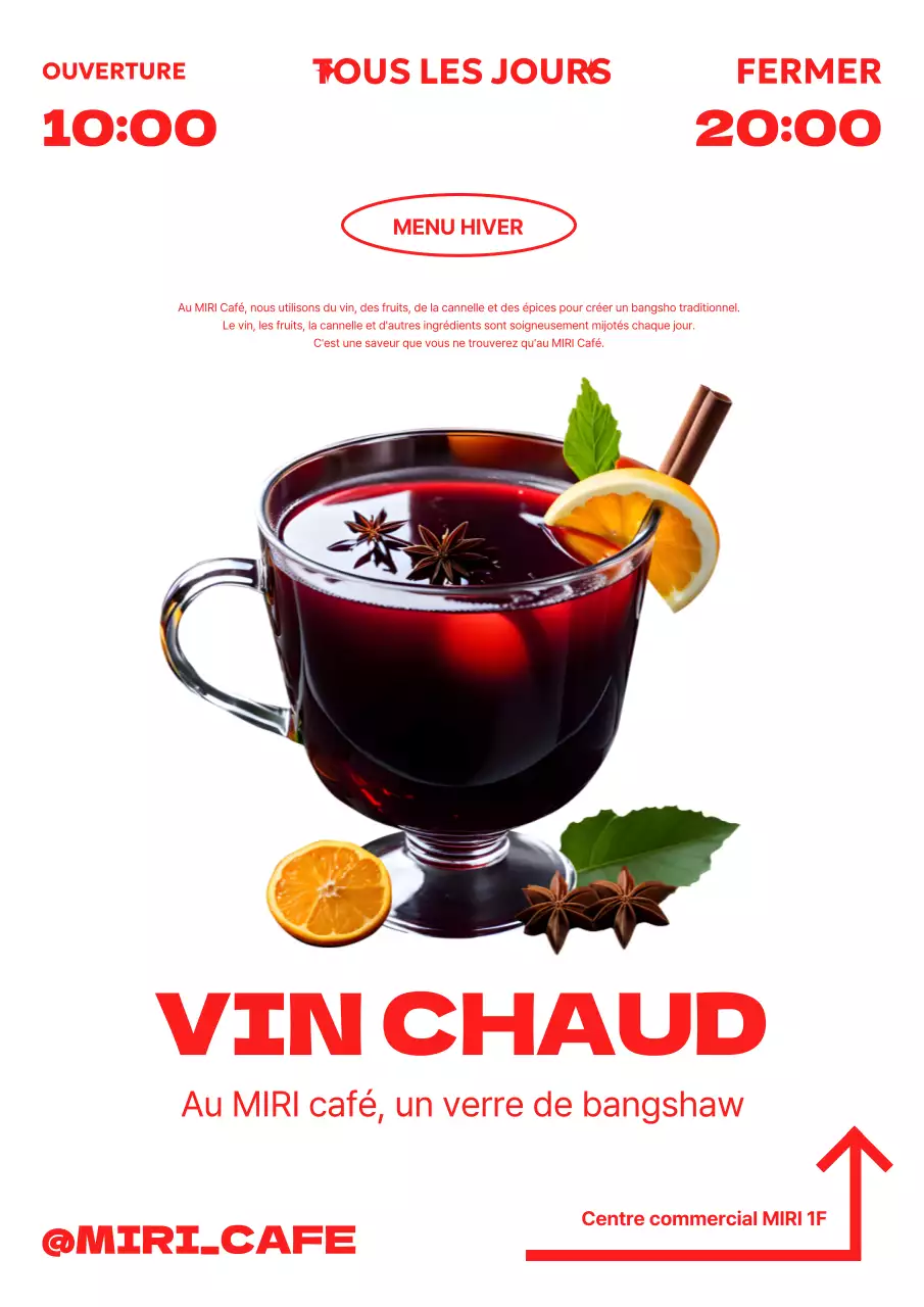 Promouvoir votre menu saisonnier d'hiver avec une touche de modernité