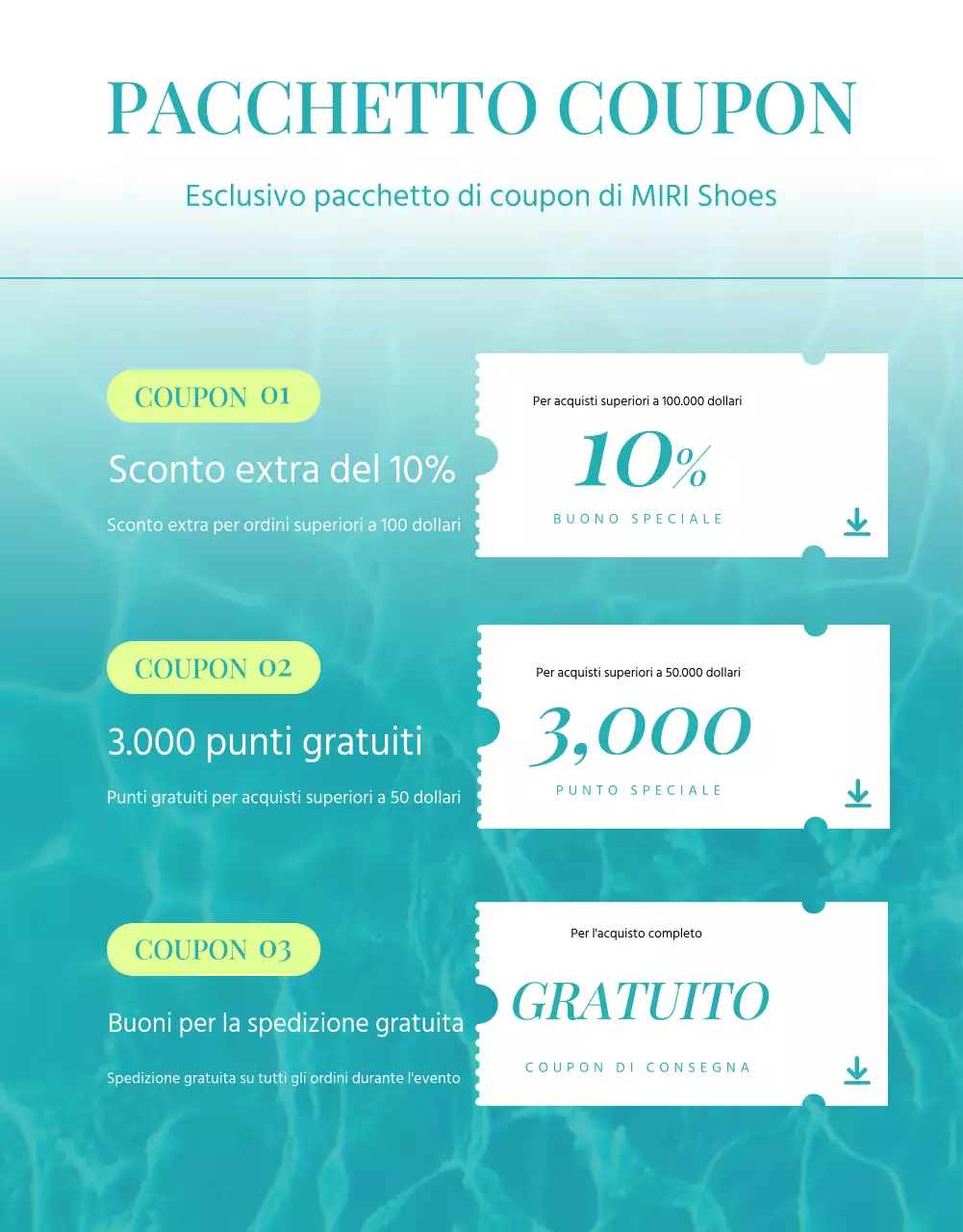Promuovere scarpe estive di tendenza in azzurro