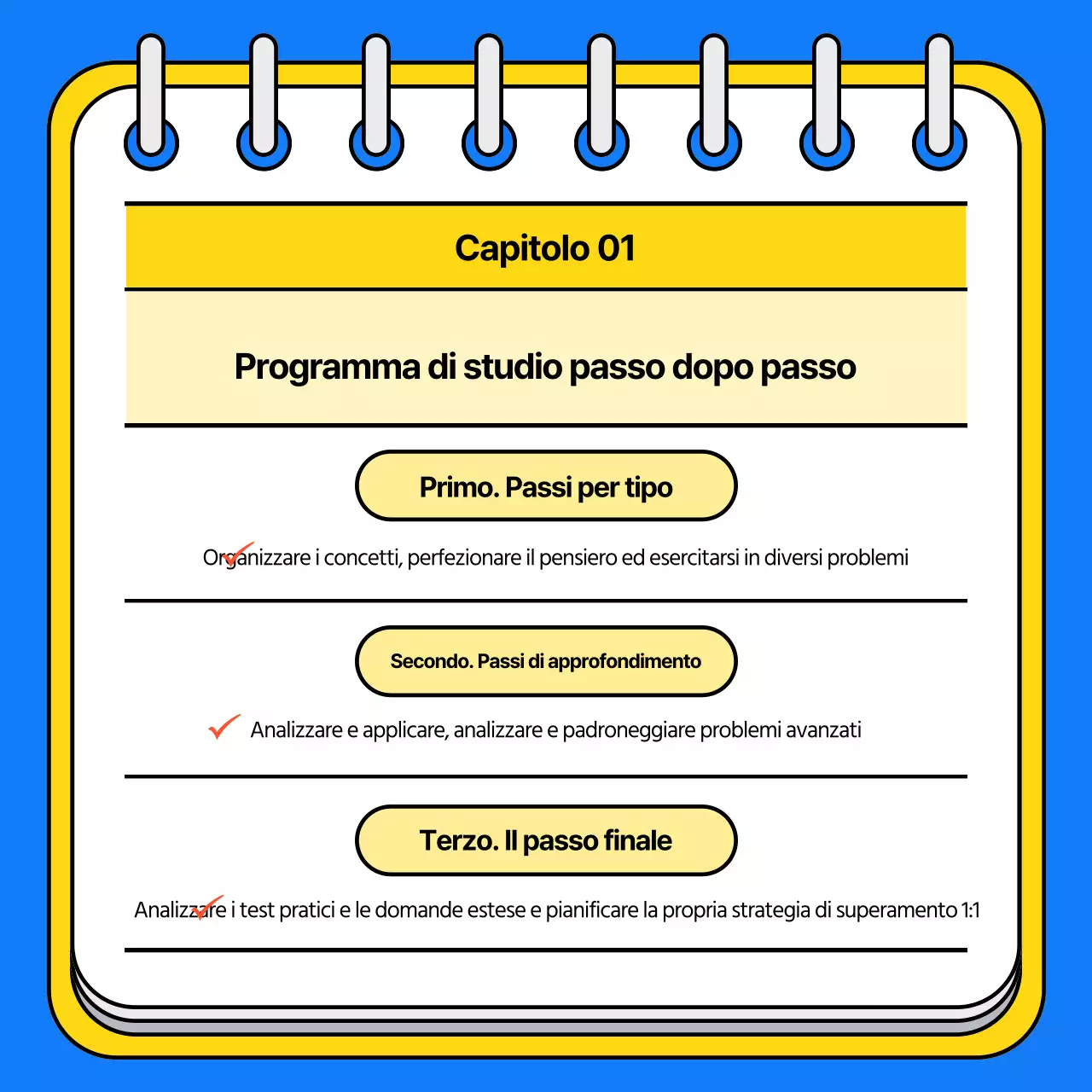 Promuovete la vostra scuola di ammissione con un tocco di blu e giallo.