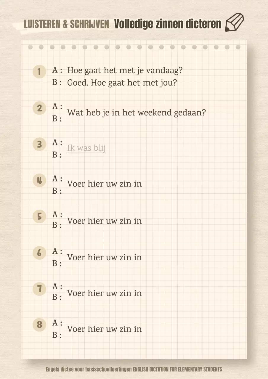 Eenvoudige hulpmiddelen voor luisterbeoordeling in ivoor en beige