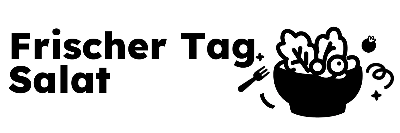 Bewerben Sie Ihr Restaurant mit niedlichen Salat-Illustrationen