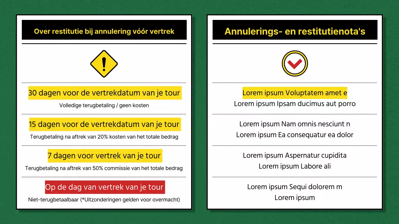 Promoten van binnenlandse pakketreizen in groen en blauw, bordspelstijl