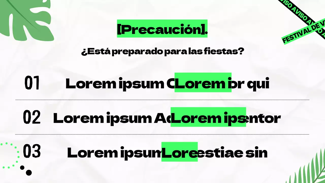 Anuncios de festivales para publicaciones de moda sobre fondo gris