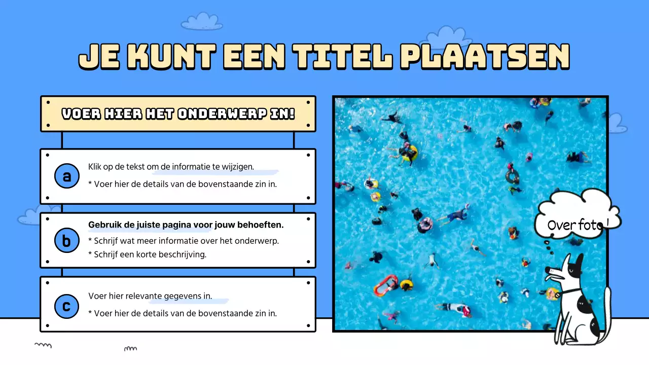 Een gids voor de mooie blauwe en gele stranden Lesplannen