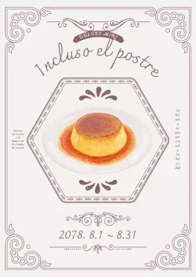 Exposición de pan vintage de color marfil y marrón PR