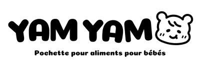 Faites la promotion de votre marque d'aliments pour bébés avec de jolis dessins de personnages d'enfants.