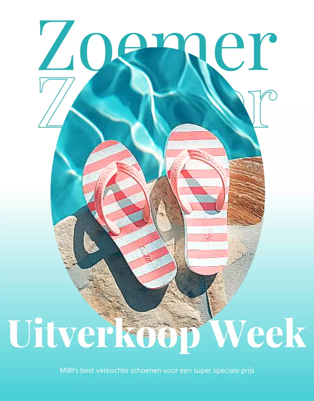 Promoot trendy zomerschoenen in lichtblauw