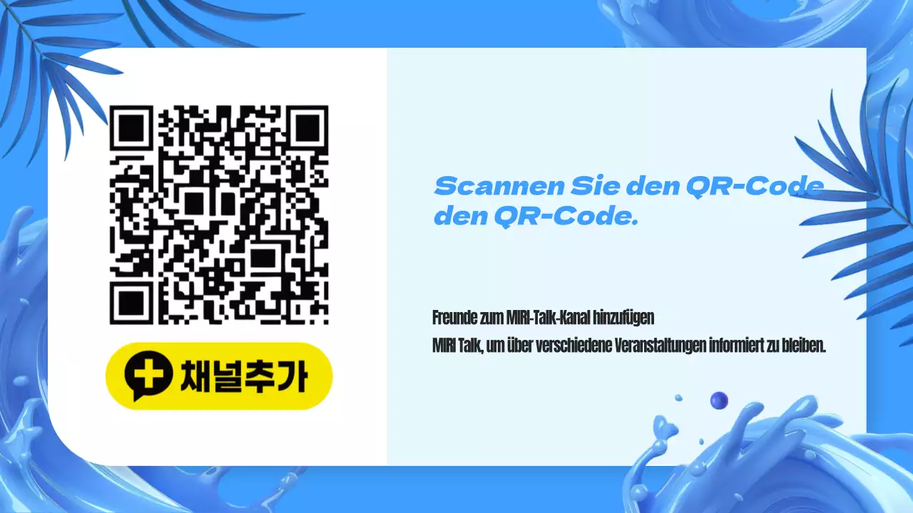 Ankündigung des Blue Summer Festivals