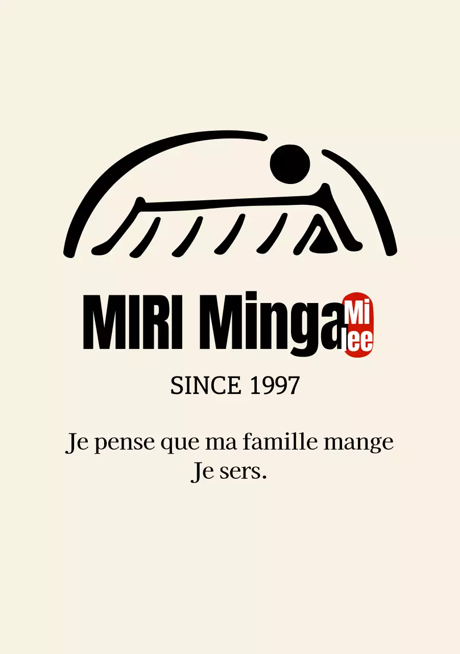 Logo soigné d'un restaurant coréen et instructions de stationnement