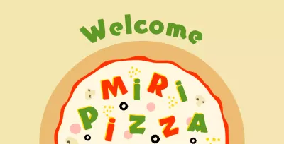 Pizza-shaped balsa in a circle