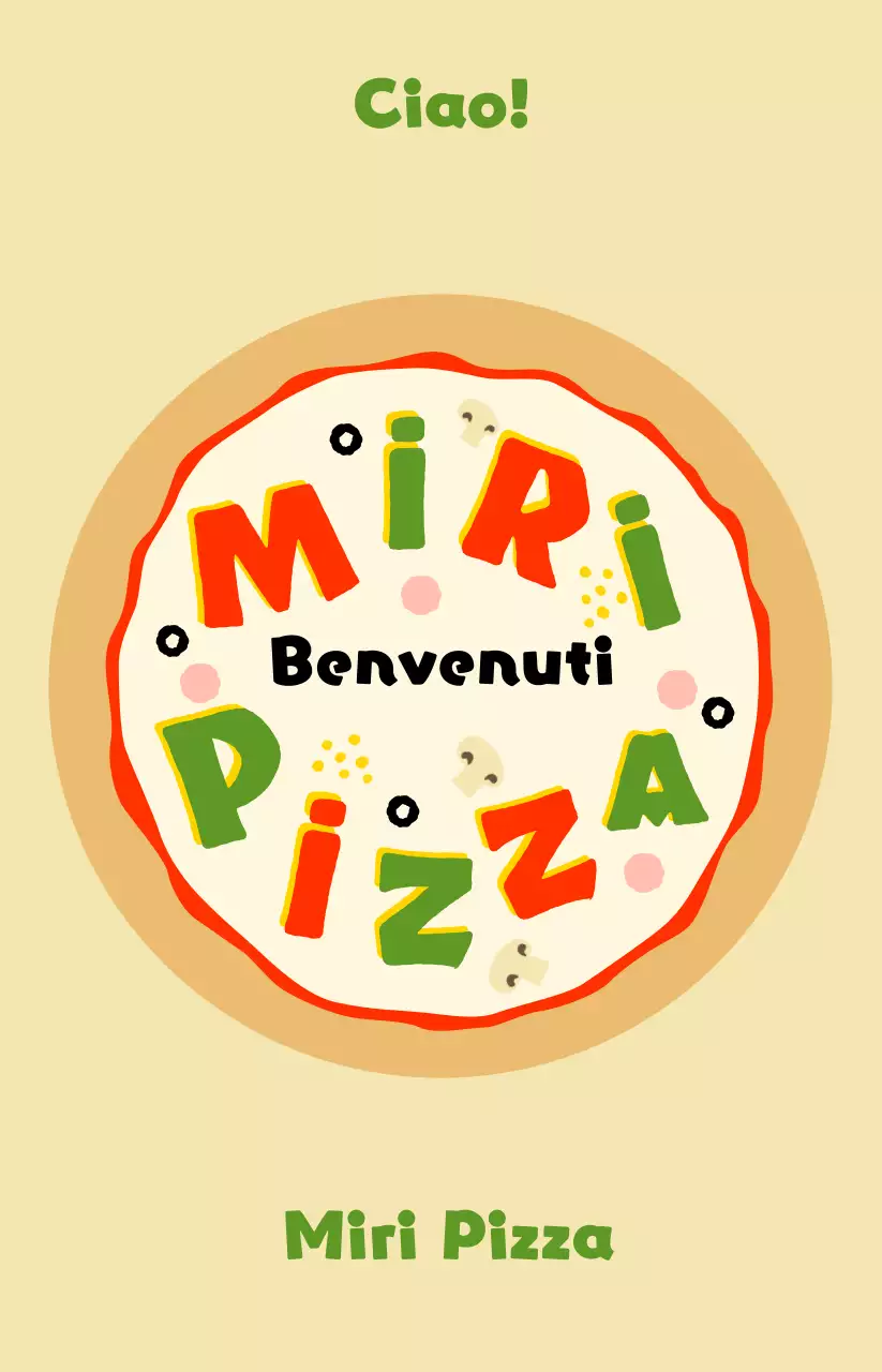 Balsa rotonda a forma di pizza per pizzeria