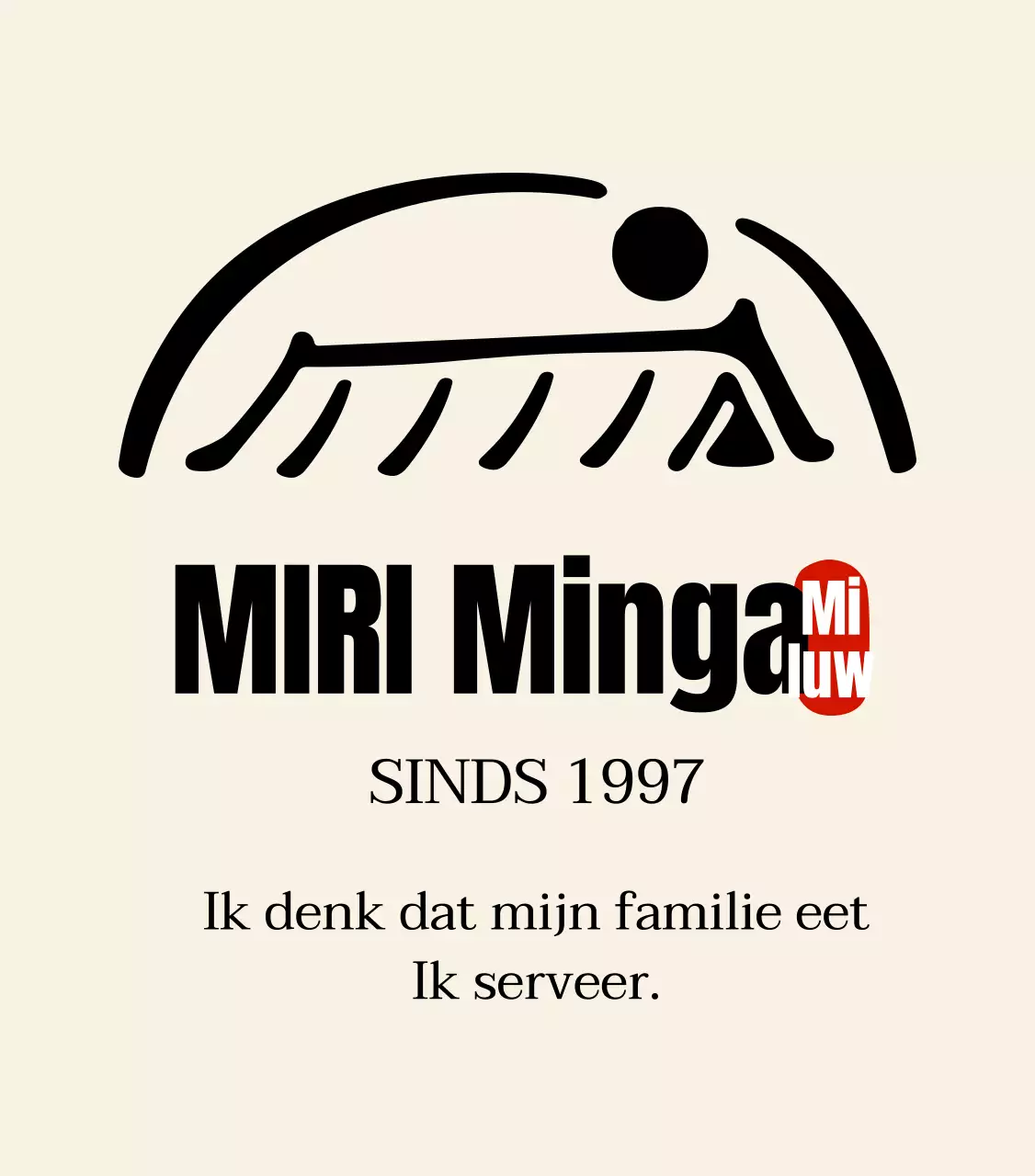 Keurig Koreaans restaurantlogo en parkeerinstructies