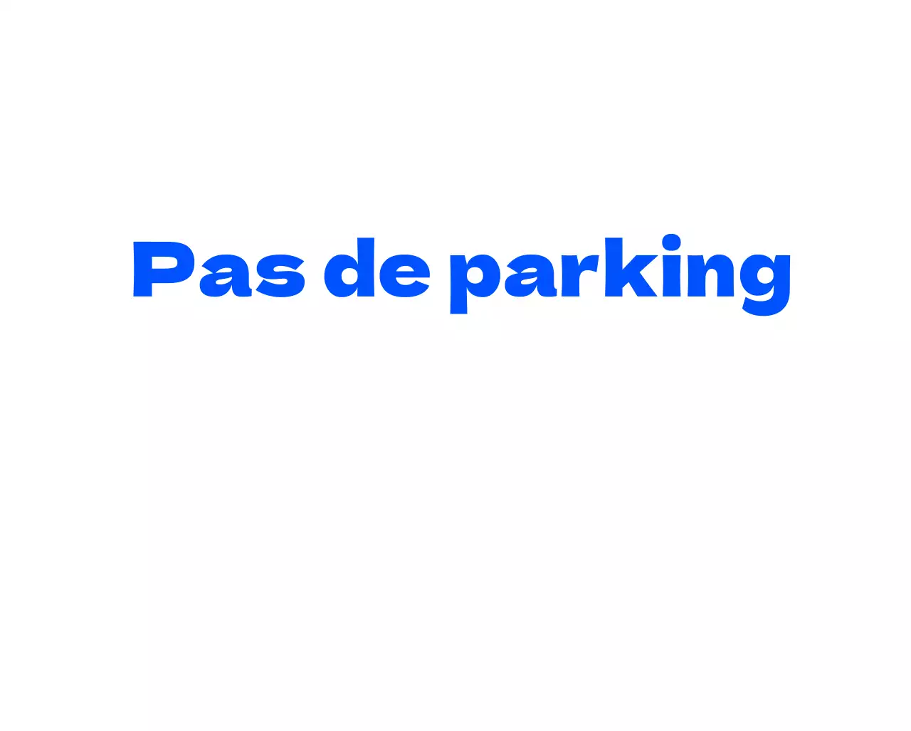 Panneau d'interdiction de stationner pour chien mignon et chiot de café