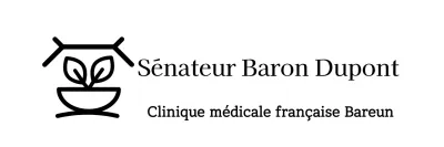 Une salle de médecine chinoise à l'allure élégante avec le logo d'une clinique de médecine chinoise