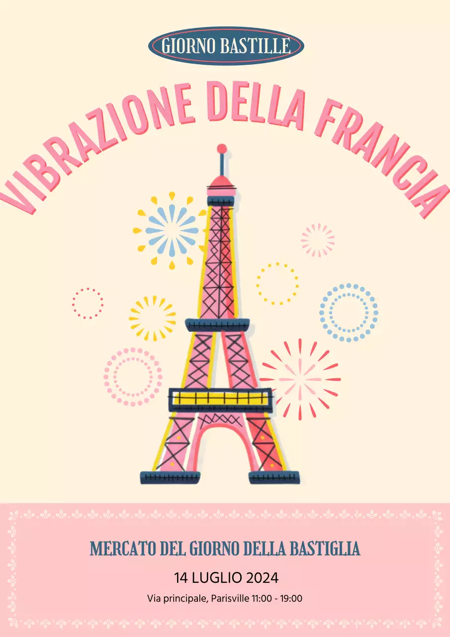 Un annuncio rosa e carino per la Giornata della Rivoluzione