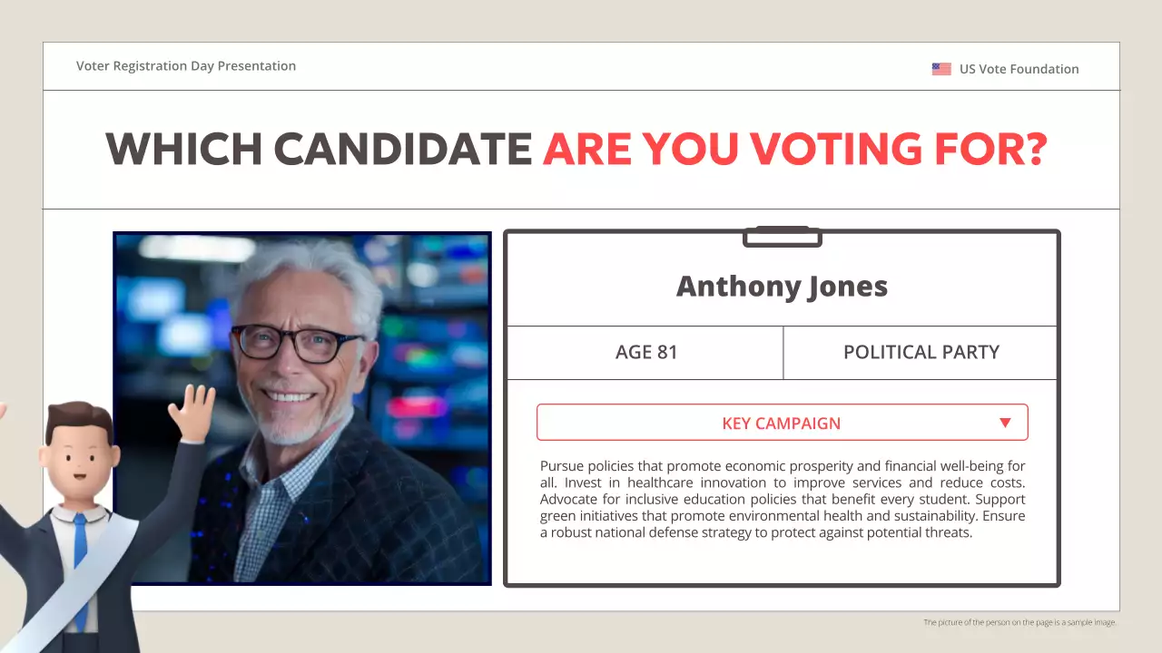 Beige Modern Voter Guide Presentation