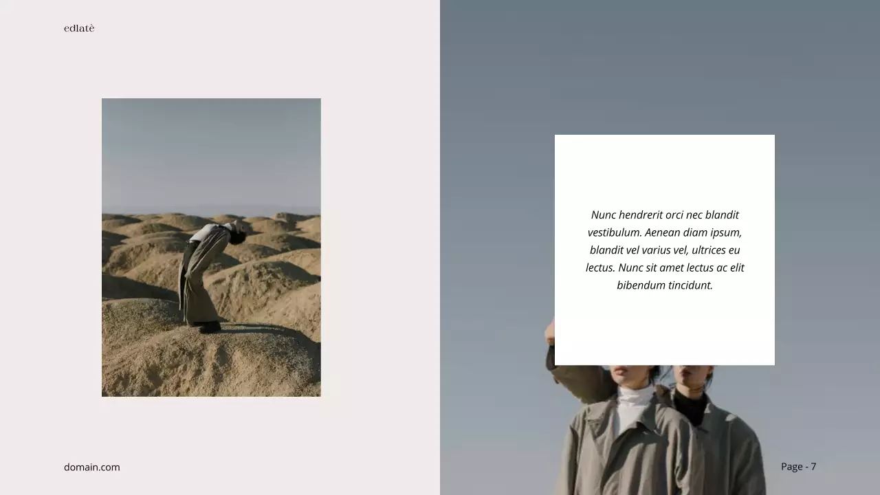 Beige Minimalist Editorial Template Guide Presentation
