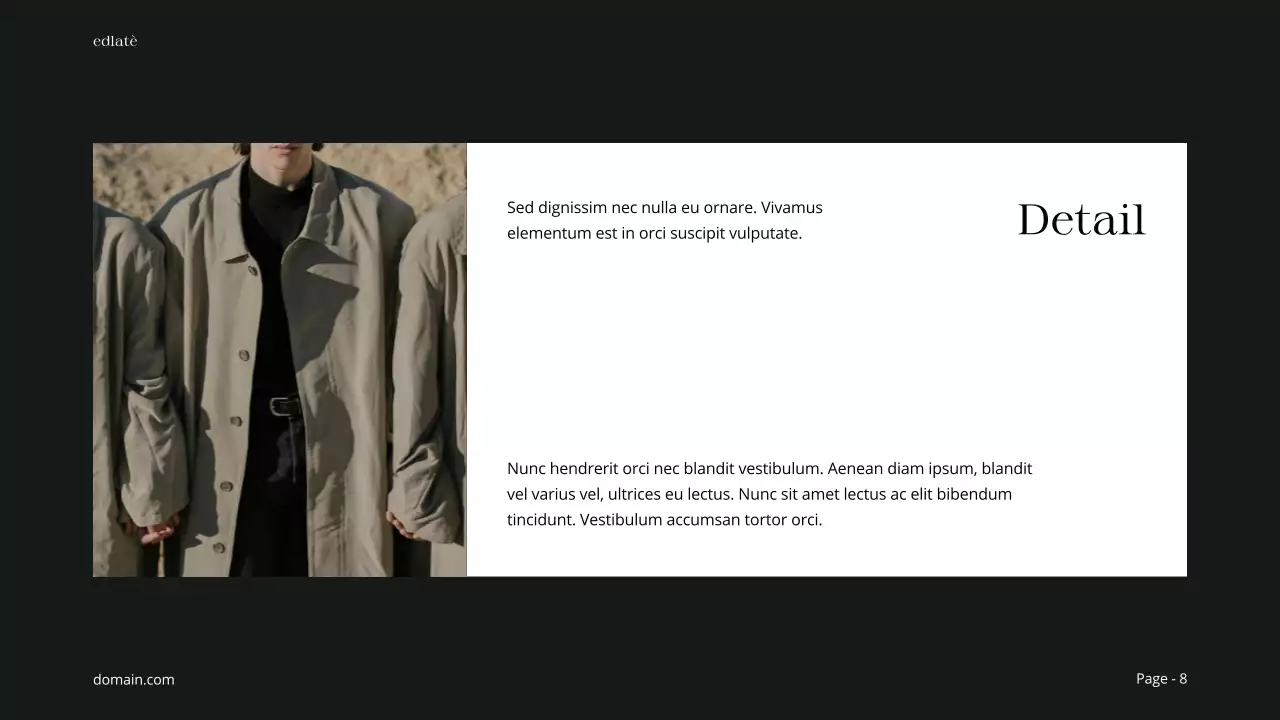 Beige Minimalist Editorial Template Guide Presentation