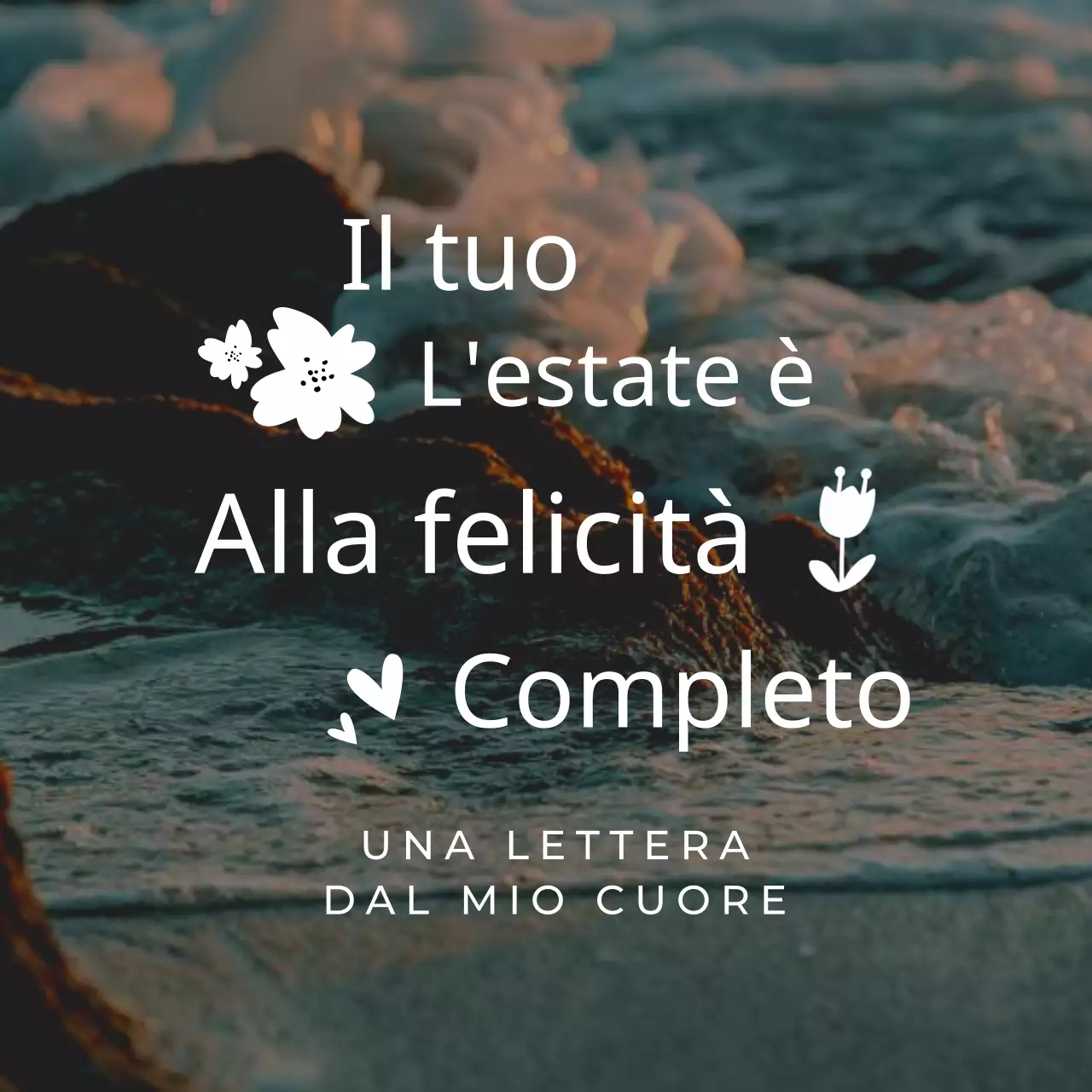 Cartoleria minimalista per gli auguri d'estate in nero