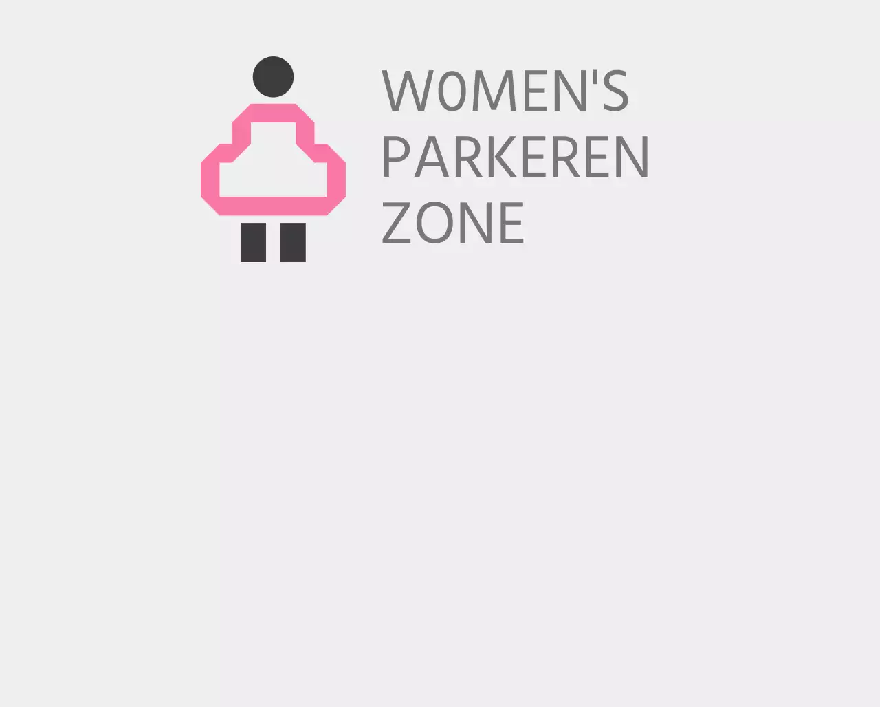 Roze parkeerplaatsen alleen voor vrouwen